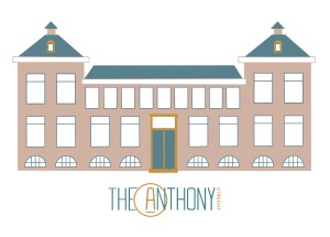 Illustratie Hotel The Anthony Lombok Utrecht illustrator Renske Jurriëns