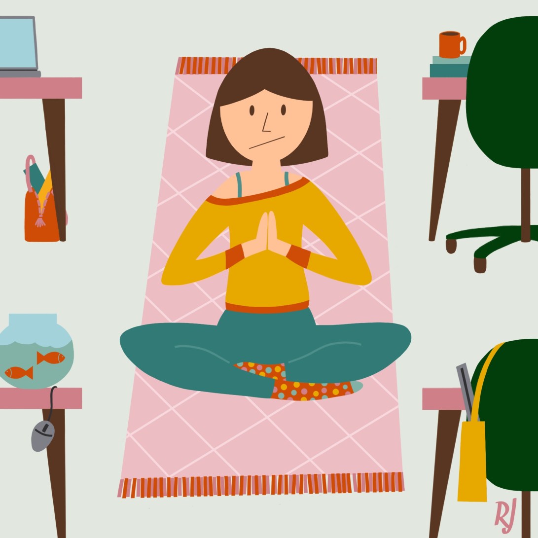 Yoga-op-kantoor